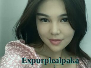 Expurplealpaka