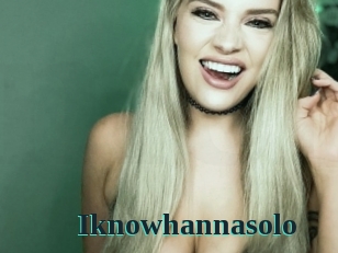 Iknowhannasolo