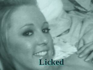 Licked