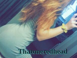 Thatoneredhead