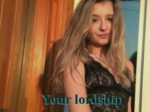 Your_lordship
